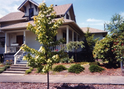 One of the rented homes Pha Jones and family lived in while residing in West Seattle. Picture taken in the 1990s